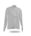 Blouson Transparent avec manches.
