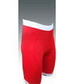 Long distance strapless red cycling shorts