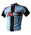 Rosti cross black and blu jersey