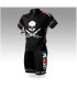 Maillot de velo Rosti Pirate Noir