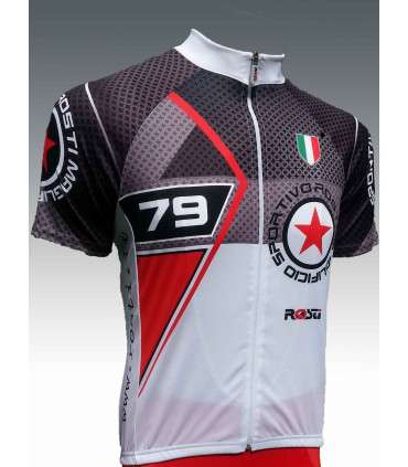 Maillot 79 White and Red