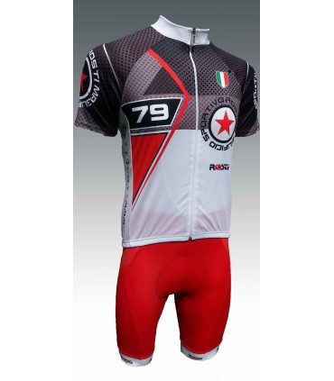 Maillot 79 Blanc et Rouge