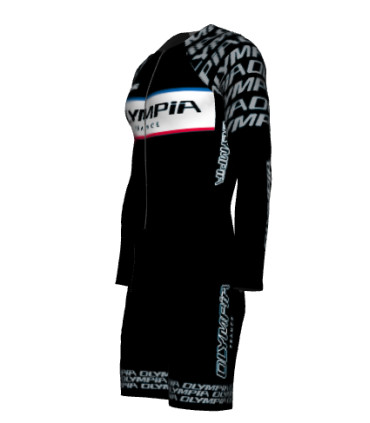 Olympia long sleeve bodysuit