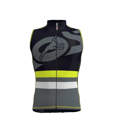 Maillot sans manches Yellow and Black rosti