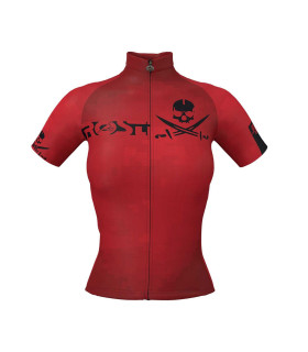 Maillot de vélo jolie rouge