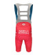 Bib shorts red
