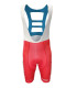 Bib shorts red