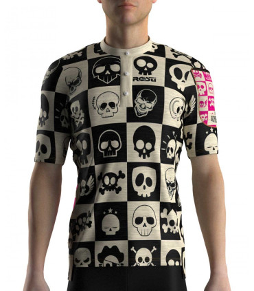 Maillot Gravel en merinos ROSTI