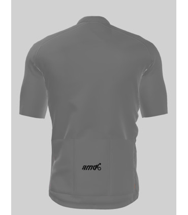 Maillot de vélo blanc AMD