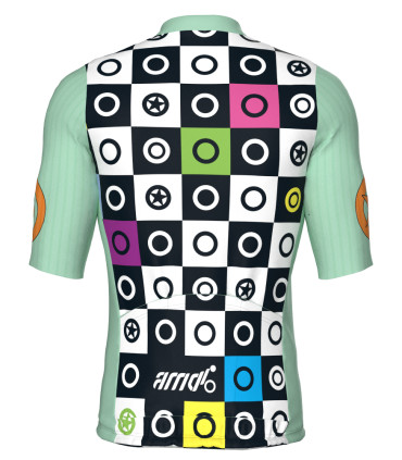 Maillot de velo AMD Round dos